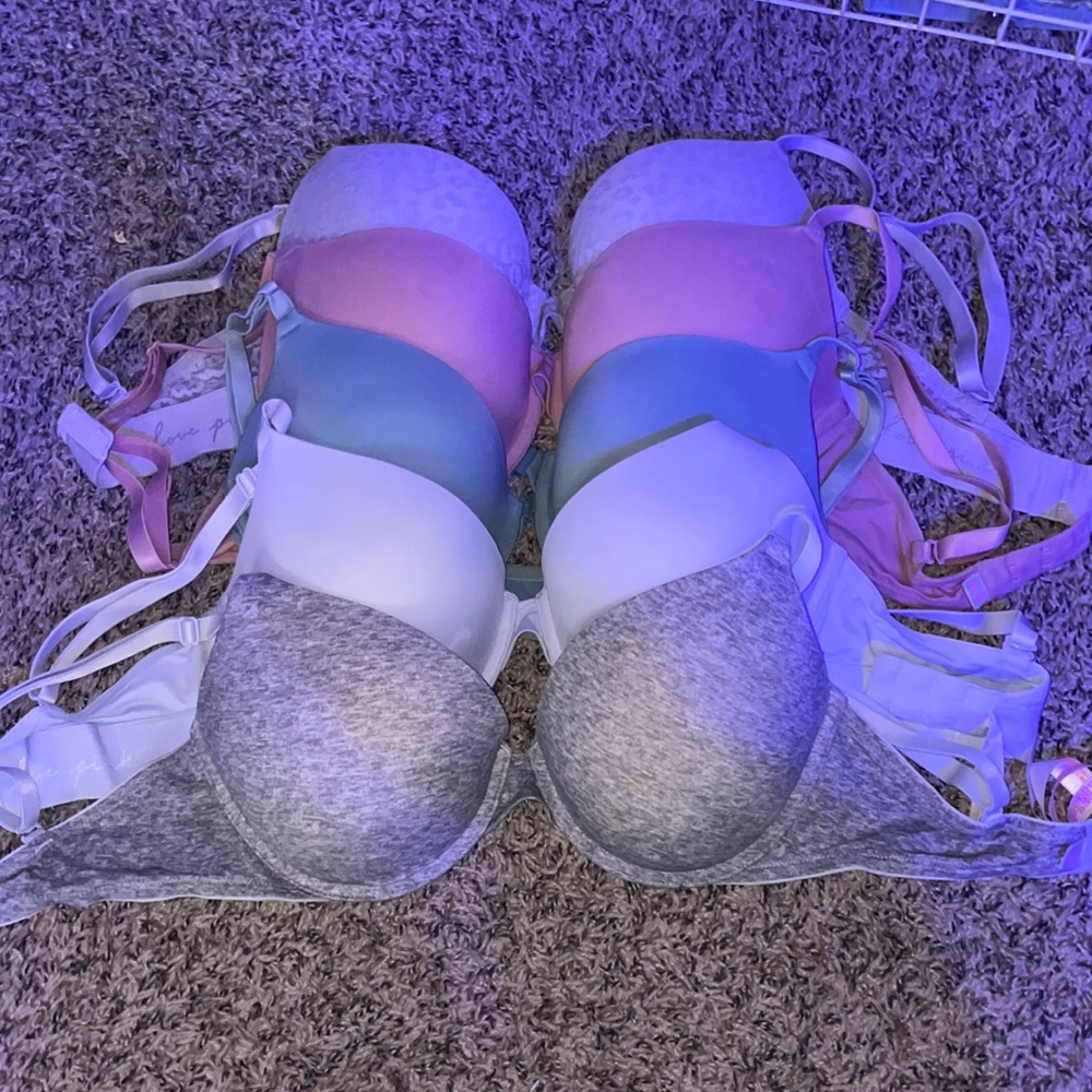 PINK Push Up Bras